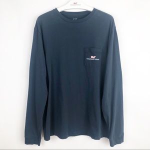 VINEYARD VINES Long Sleeve T-Shirt Blue M
